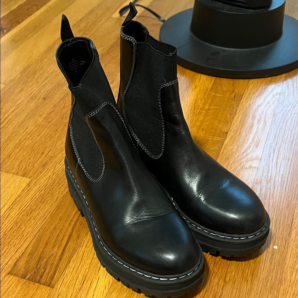 Marc Fisher Black Ankle Booties